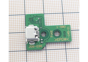 Шлейф JDS-030 для геймпада Dualshock PlayStation 4 + разъем зарядки