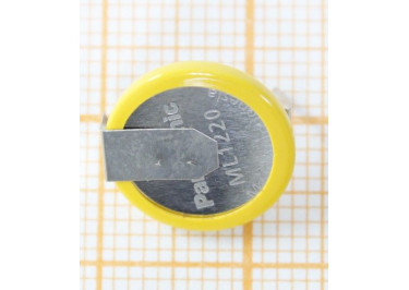 Аккумулятор ML1220 (с выводами, 3V) (тех.упак) Panasonic