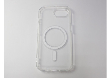 Задняя накладка для iPhone 16e (прозрачная, с магнитом) MagSafe