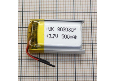 Акб универсальная (банка) 3.7V 500mAh 30x20x8мм