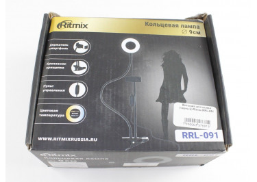 Вспышка для селфи (черный) Ritmix RRL-091