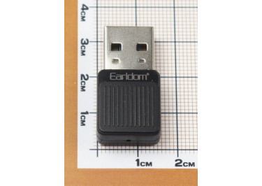 Bluetooth-адаптер (микрофон, черный)  Earldom (ET-BR09)