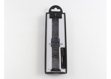 Ремешок для Apple Watch 42mm / 44mm / 45mm / 49mm (сталь, черный) (Grand) HOCO, WA10