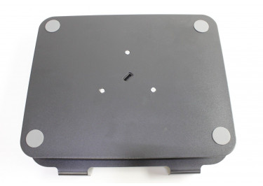 Подставка для ноутбука (металл, складная, вращение 360°, с системой охлаждения, черный)