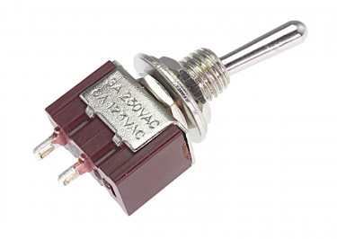 MTS-101 Тумблер на панель ON-OFF SPST 250В 3А (6мм)