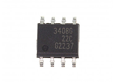 BTS3408G (SO-8) Коммутатор питания 0-60В 0,45 / 1А 2-х канальный