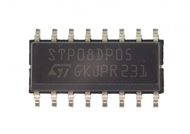 STP08DP05MTR (SO-16) Драйвер светодиодов 8 бит 20-100мА