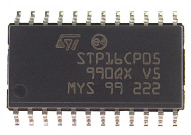 STP16CP05MTR (SO-24) Драйвер светодиодов 16 бит 20-100мА