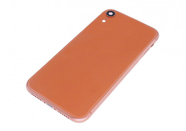 Задняя крышка для iPhone XR (коралловый) в сборе, ориг