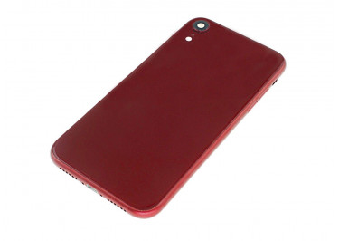 Задняя крышка для iPhone XR (красный) в сборе, ориг