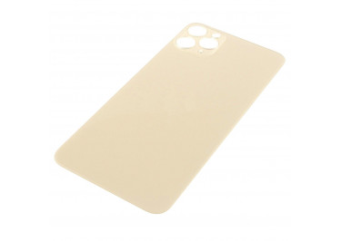 Задняя крышка для iPhone 11 Pro Max (золото) с широкими отверстиями, ориг