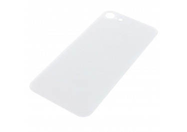 Задняя крышка для iPhone 8 (белый) с широким отверстием, ориг
