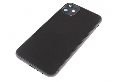 Задняя крышка для iPhone 11 (черный) в сборе, ориг