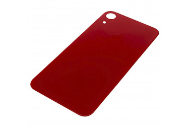 Задняя крышка для iPhone XR (красный) с широким отверстием, ориг
