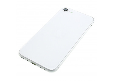 Задняя крышка для iPhone SE (2020) (белый) в сборе, ориг