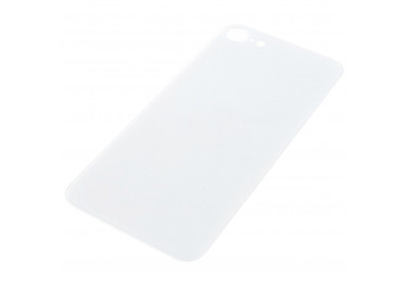 Задняя крышка для iPhone SE (2020) (белый) с широким отверстием, ориг