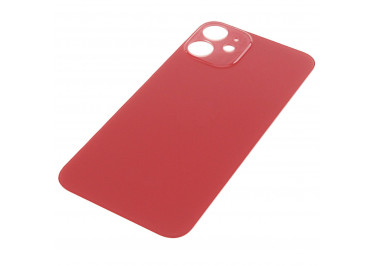 Задняя крышка для iPhone 12 mini (красный) с широкими отверстиями, ориг