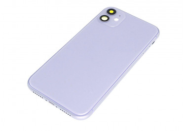 Задняя крышка для iPhone 11 (фиолетовый) в сборе, ориг