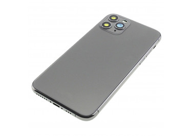 Задняя крышка для iPhone 11 Pro (серый) в сборе, ориг