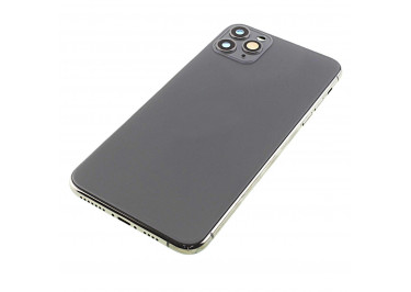 Задняя крышка для iPhone 11 Pro Max (серый) в сборе, ориг