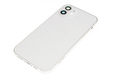Задняя крышка для iPhone 12 (белый) в сборе, ориг