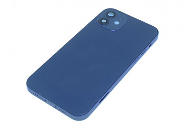 Задняя крышка для iPhone 12 (синий) в сборе, ориг