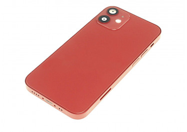 Задняя крышка для iPhone 12 mini (красный) в сборе, ориг