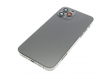 Задняя крышка для iPhone 12 Pro (графит) в сборе, ориг