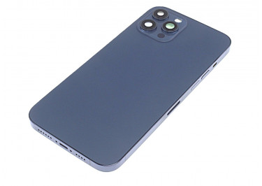 Задняя крышка для iPhone 12 Pro Max (синий) в сборе, ориг