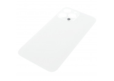 Задняя крышка для iPhone 13 Pro Max (серебро) с широкими отверстиями, ориг