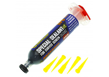 Клей для приклейки стёкол Mechanic SP6 (30ml) черный