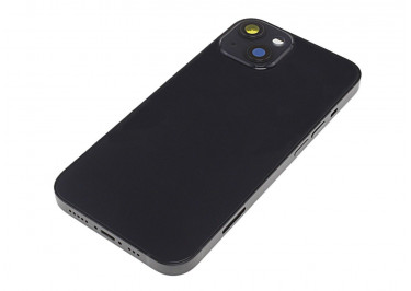 Задняя крышка для iPhone 13 (черный) в сборе, ориг