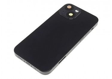 Задняя крышка для iPhone 13 mini (черный) в сборе, ориг