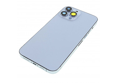 Задняя крышка для iPhone 13 Pro Max (синий) в сборе, ориг