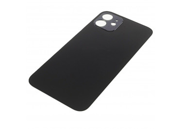 Задняя крышка для iPhone 12 (черный) с широкими отверстиями