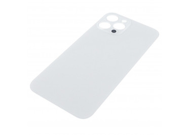 Задняя крышка для iPhone 12 Pro Max (серебро) с широкими отверстиями