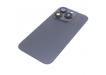 Задняя крышка для iPhone 15 Pro (синий) в сборе, ориг