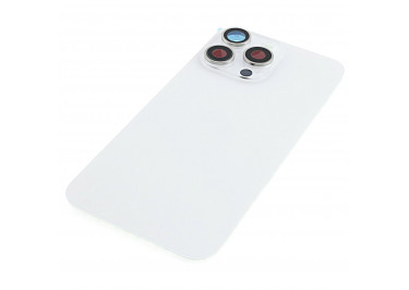Задняя крышка для iPhone 15 Pro Max (белый) в сборе, ориг