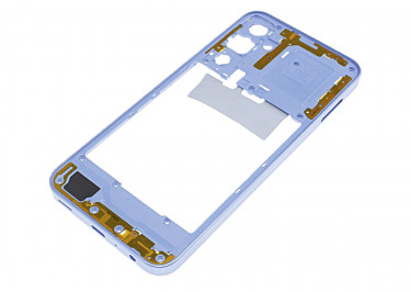 Средняя часть корпуса для Samsung SM-A256 Galaxy A25 5G (2023) (голубой)