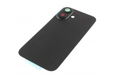 Задняя крышка для iPhone 16 (черный) в сборе, ориг