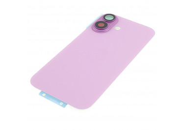 Задняя крышка для iPhone 16 (розовый) в сборе, ориг