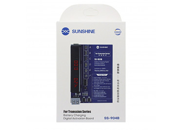 Плата для зарядки и активации акб Tecno / Infinix / Intel  (2 провода питания + USB + индикатор) SUNSHINE SS-904B