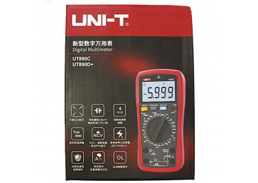 Мультиметр цифровой UNI-T UT890D+ (функция NCV, True RMS)