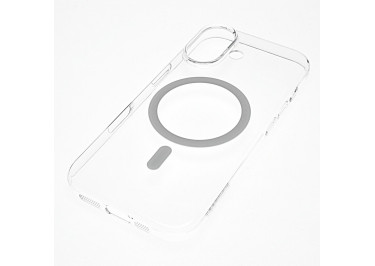 Задняя накладка для iPhone 17 (с поддержкой MagSafe, прозрачная (X-CRYSTAL)) KEEPHONE