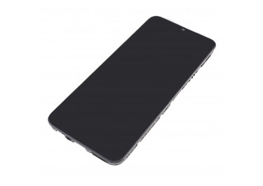 Дисплей для Realme C30 (RMX3581) + тачскрин + рамка (черный), Full ORIG