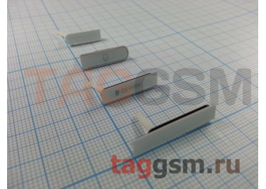 Заглушки для разъемов Sony Xperia Z (C6603) (белый), ориг