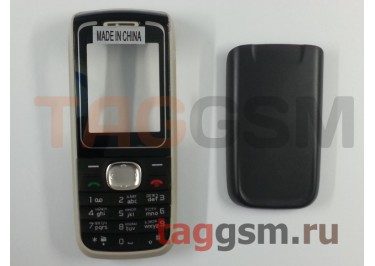 Корпус Nokia 1650 без средней части + клавиатура (черный)
