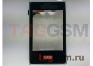 Тачскрин для LG E400 Optimus L3 (черный) в рамке
