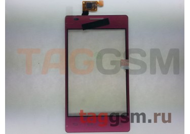 Тачскрин для LG E615 Optimus L5 Dual (красный)