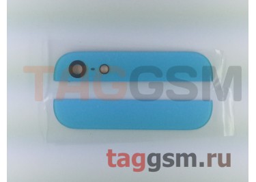Стекло задней крышки для iPhone 5 (2шт) (светло-синий)